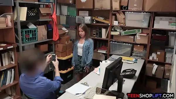 XXX Shoplifter Teen Caught And Fucked In The Backroom Office my Videos
