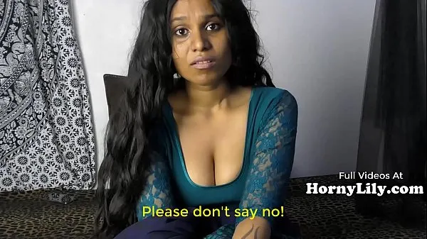 XXX Die gelangweilte indische Hausfrau bittet mit englischen Untertiteln um einen Dreier auf Hindimeine Videos