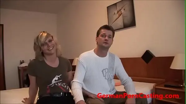 XXX German Amateur Gets Fucked During Porn Casting omat videoni