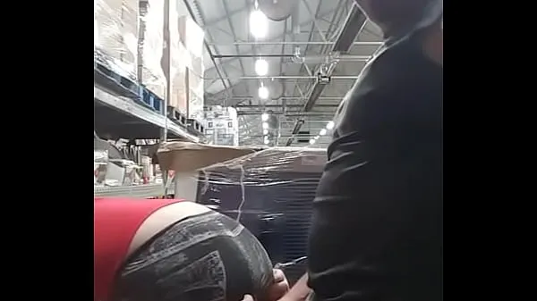 XXX Quickie with a co-worker in the warehouse τα βίντεό μου