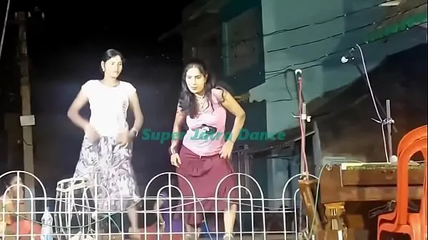 XXX See what kind of dance is done on the stage at night !! Super Jatra recording dance !! Bangla Village ja my Videos