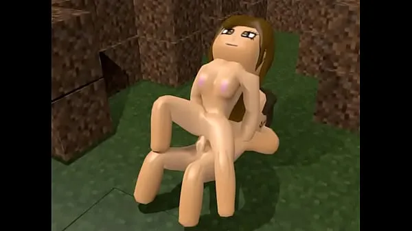 XXX Minecraft round 3D animation mina videor