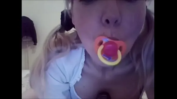 XXX Chantal, you're too grown up for a pacifier and diaper Videolarım