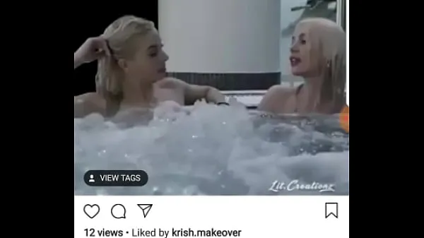XXX Nipslip of model during a skinny dip video in London | big boobs & skinny dipping at same time | celeb oops without bra and panties | instagram my Videos