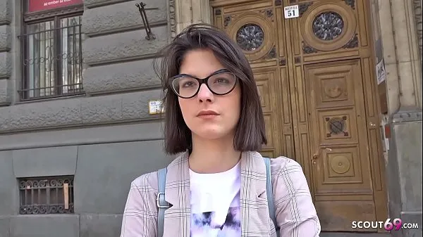 XXX GERMAN SCOUT - Teen Sara Talk to Deep Anal Casting my Videos