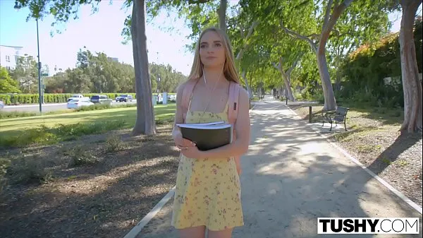 XXX TUSHY Thin Blonde Student Has Unforgettable First Anal Experience Saját videóim