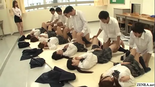 XXX Синхронизированный миссионерский секс школьницы в японском видео под руководством учителя мои видео