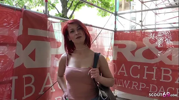 XXX GERMAN SCOUT - Redhead Teen Jenny Fuck at Casting my Videos