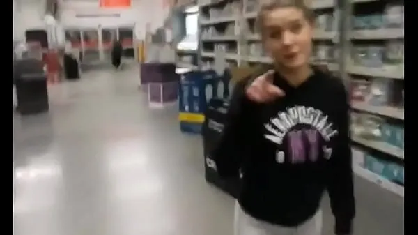 XXX Stranger girl sucks my dick in Walmart Video saya