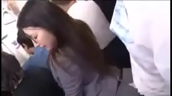 XXX Japanese girl in suit getting fucked on the bus วิดีโอของฉัน