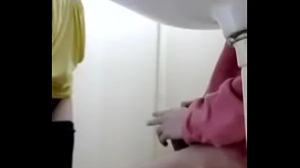 XXX Escape to the bathroom when our parents nap omat videoni