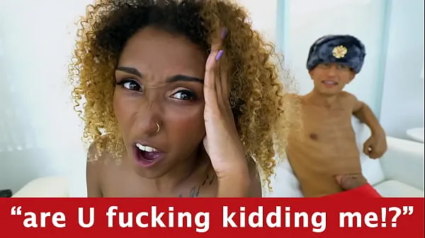XXX BANGBROS - Black Teen Kiki Star VS Vlad's Russian Big Cock Video saya