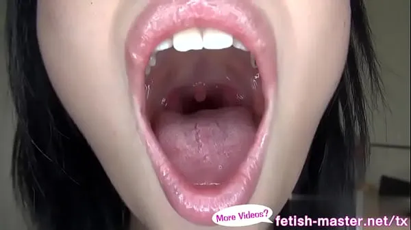 XXX Japanese Asian Tongue Spit Fetish Video saya