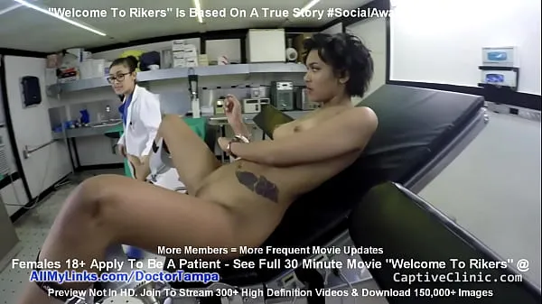 XXX Jackie Banes Arrived At Rikers Jail Complex Where Nurse Lilith Roses Going To Mistreat Her Rights With A Vaginal And Anal Inspection EXCLUSIVELY At BondageClinicCom วิดีโอของฉัน