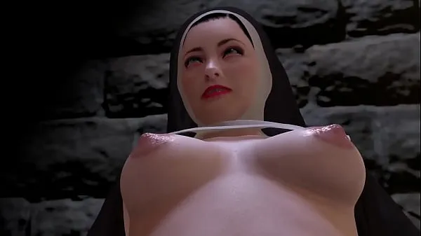 XXX Slutty Nun fucks priest omat videoni