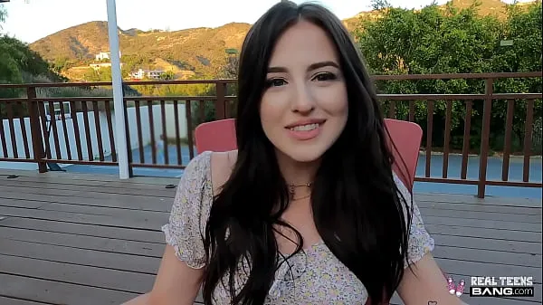 XXX Real Teens - Beautiful Aubree Valentine Fucked On First Porn Casting my Videos