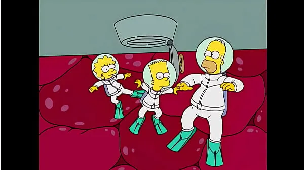 XXX Homer y Marge teniendo sexo bajo el agua (Hecho por Sfan) (Nueva introducción mis vídeos