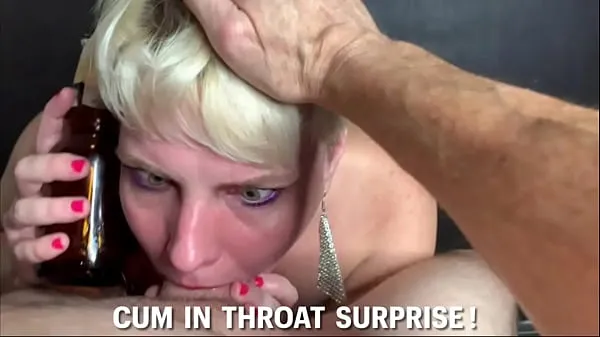 XXX Surprise Cum in Throat For New Year Saját videóim