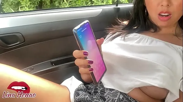 XXX Showing off and seducing. I love showing off my ass on the road and going to the park to eat cream while I have my vibrator in my wet pussy omat videoni