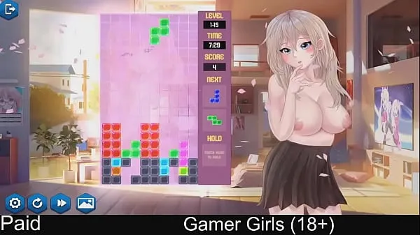 XXX Gamer Girls (18 ) part4 (Steam game) tetris วิดีโอของฉัน