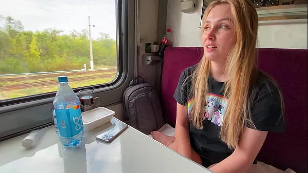 XXX Married stepmother Alina Rai had sex on the train with a stranger my Videos