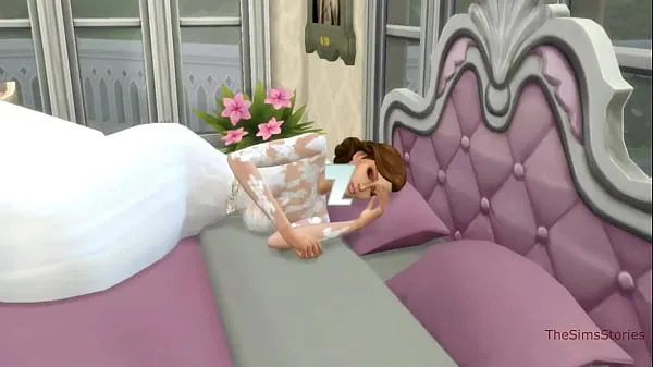 XXX I am banging hot blonde on my wedding day Sims 4, porn میرے ویڈیوز
