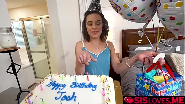 XXX Joshua Lewis celebrates birthday with Aria Valencia's delicious pussy Video saya