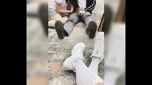 XXX Student Girl Films When Her Friend Sucks Dick to Student Guy at College, They Fuck too! VOL 2 my Videos