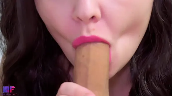 XXX Close up amateur blowjob with cum in mouth moje videá