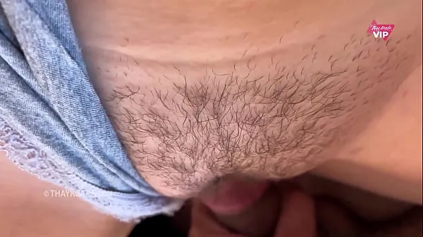 XXX Fucking hot with the hairy pussy until he cum inside my Videos