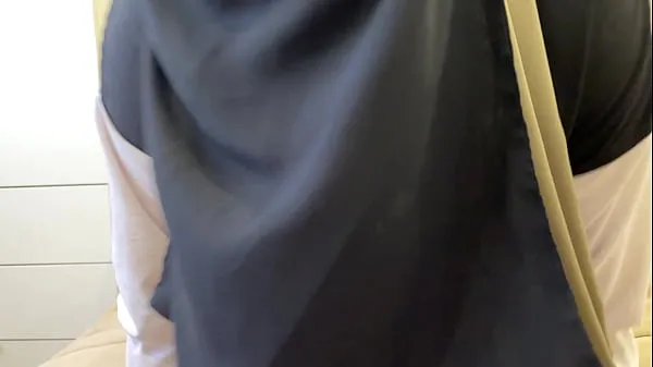XXX Syrian stepmom in hijab gives hard jerk off instruction with talking my Videos