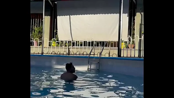 XXX My swimming partner Video saya