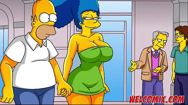 XXX The hottest MILF in town! The Simptoons, Simpsons hentai mine videoer